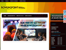Tablet Screenshot of bowlingpoint.nl